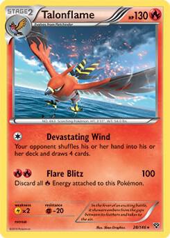 Talonflame - 28/146 (Cosmos Holo) [Blister Exclusives] 028/146
