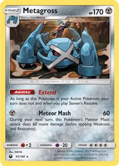 Metagross - 95/168 (Prerelease Kit Exclusive) [Deck Exclusives] 095/168
