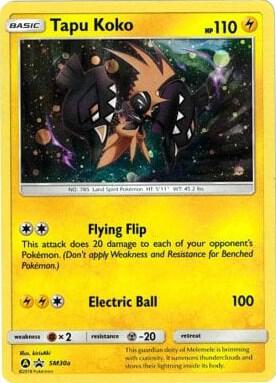 Tapu Koko - SM30a [Alternate Art Promos] SM30a