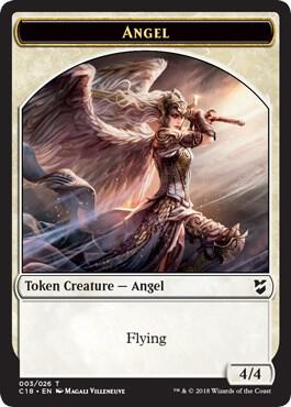 Angel // Soldier Double-Sided Token [Commander 2018] 3 // 6