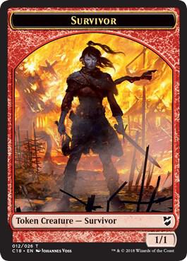 Survivor // Myr (023) Double-Sided Token [Commander 2018] 12 // 23