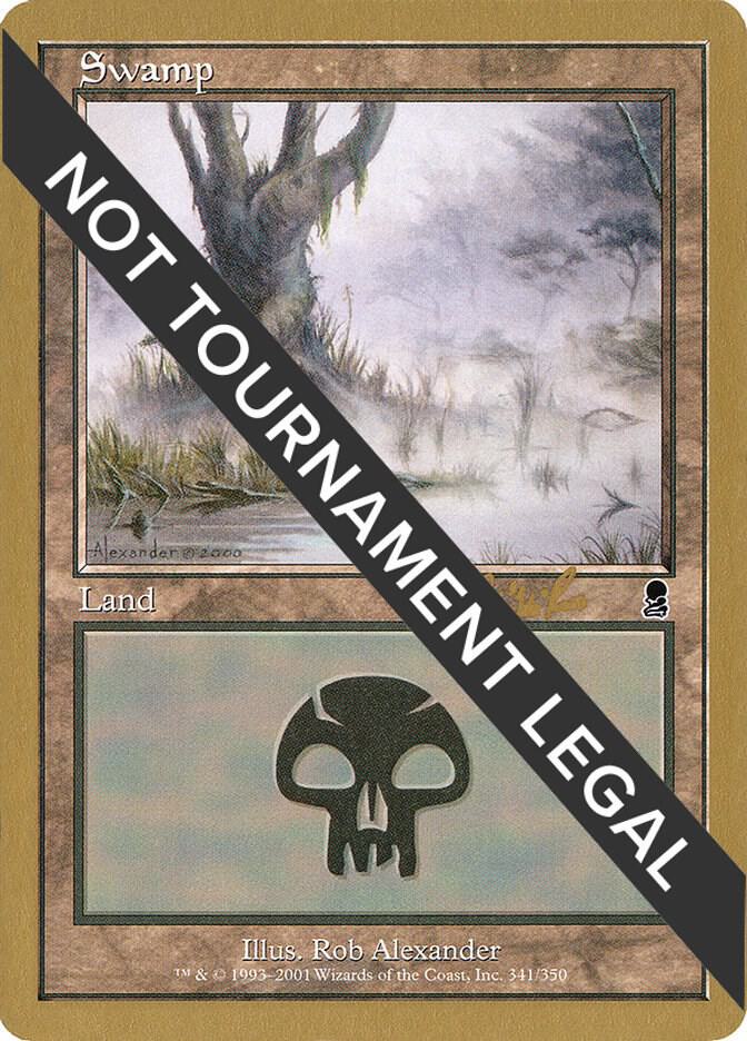 Swamp (341) - 2002 Carlos Romao (ODY) [World Championship Decks]
