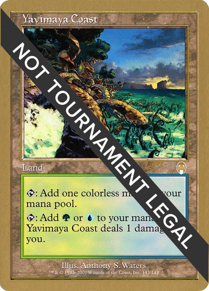 Yavimaya Coast - 2002 Raphael Levy (APC) [World Championship Decks]
