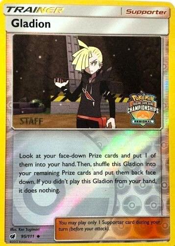 Gladion - 95/111 (Regional Championships) [Staff] [League & Championship Cards] 095/111