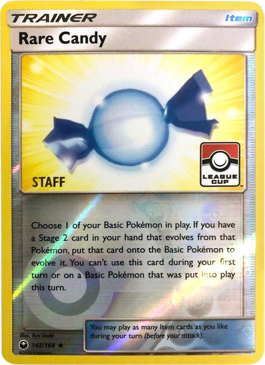 Rare Candy - 142/168 (League Cup) [Staff] [League & Championship Cards] 142/168