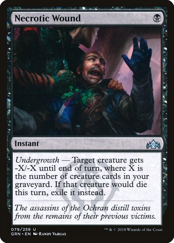 Necrotic Wound [Guilds of Ravnica] 79