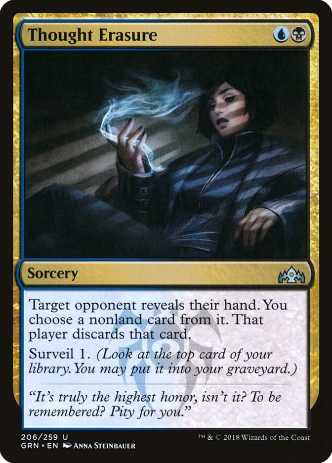 Thought Erasure [Guilds of Ravnica] 206