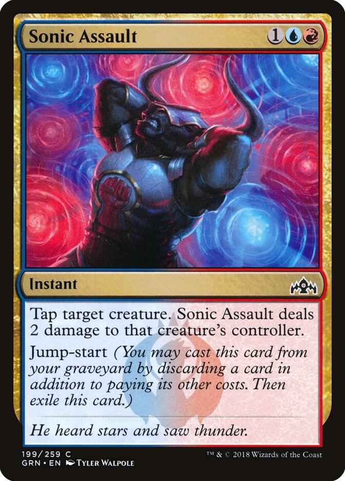 Sonic Assault [Guilds of Ravnica] 199