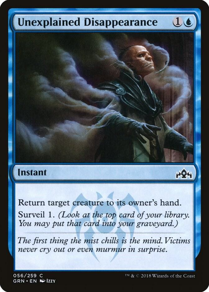 Unexplained Disappearance [Guilds of Ravnica] 56