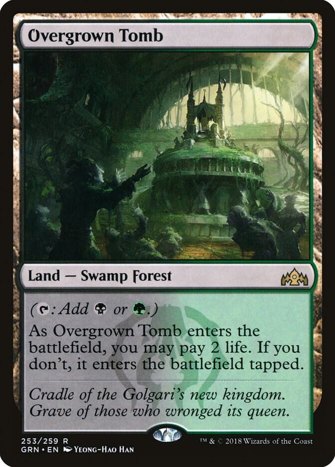 Overgrown Tomb [Guilds of Ravnica] 253