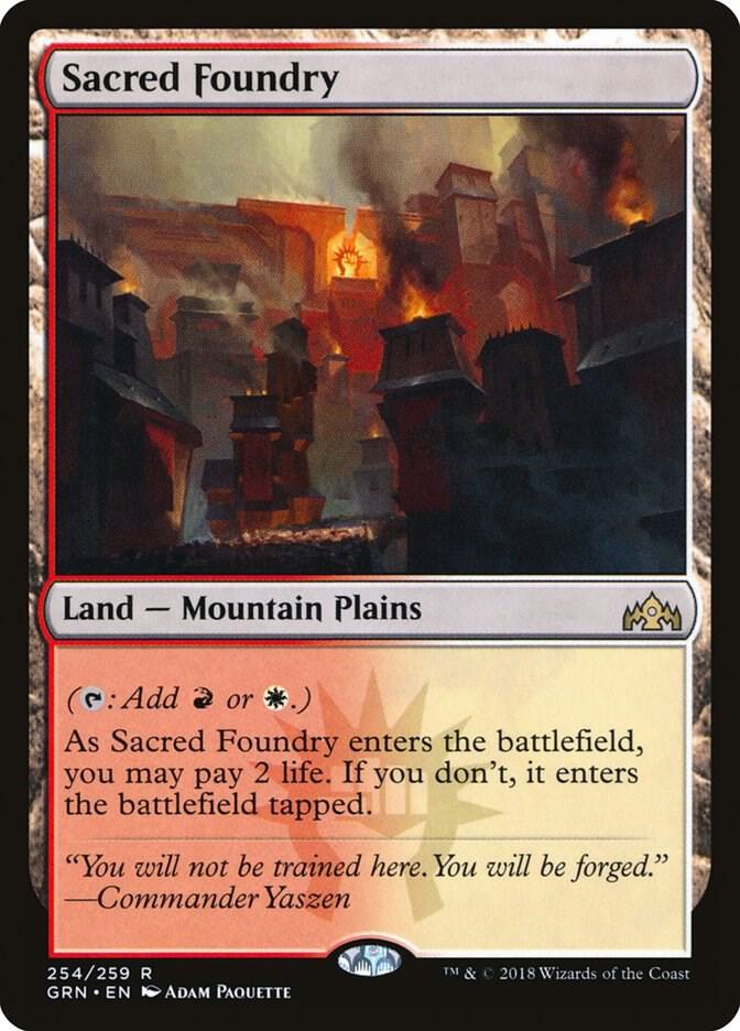Sacred Foundry [Guilds of Ravnica] 254