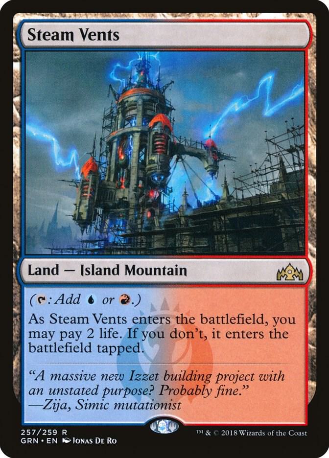 Steam Vents [Guilds of Ravnica] 257