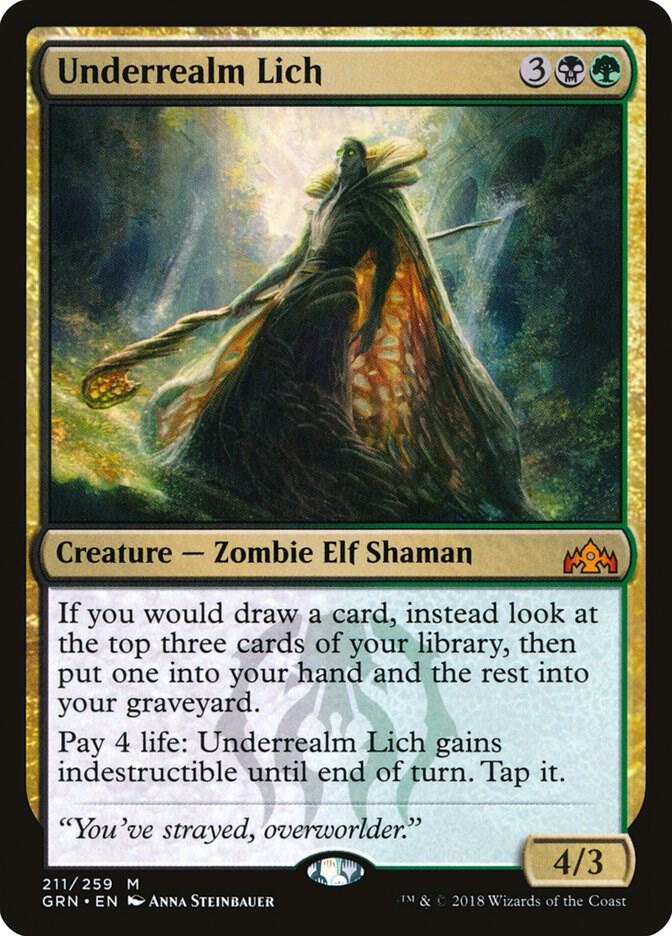 Underrealm Lich [Guilds of Ravnica] 211