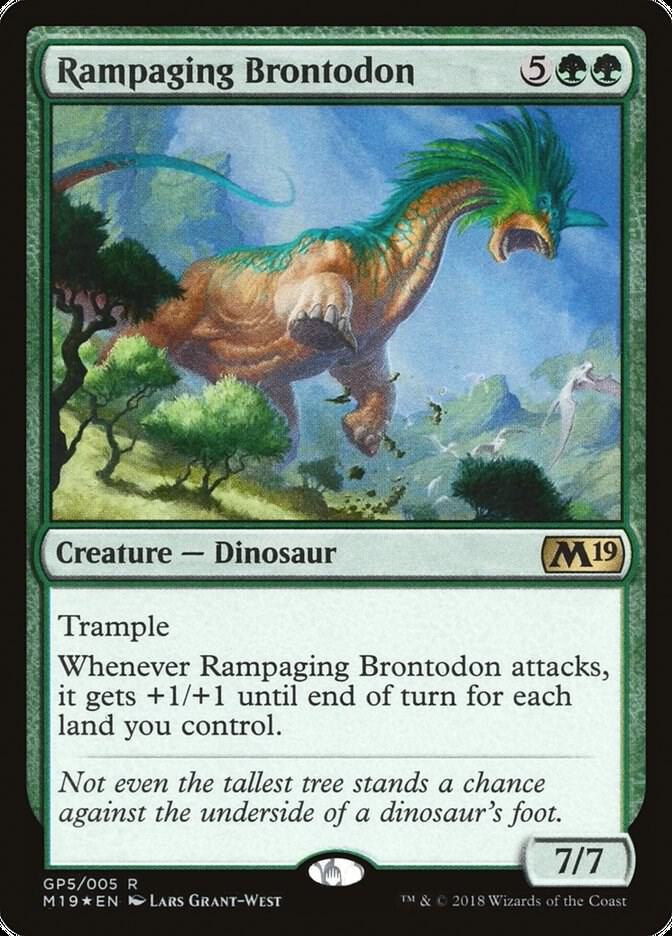 Rampaging Brontodon (2018 Gift Pack) [Gift Boxes and Promos] GP5