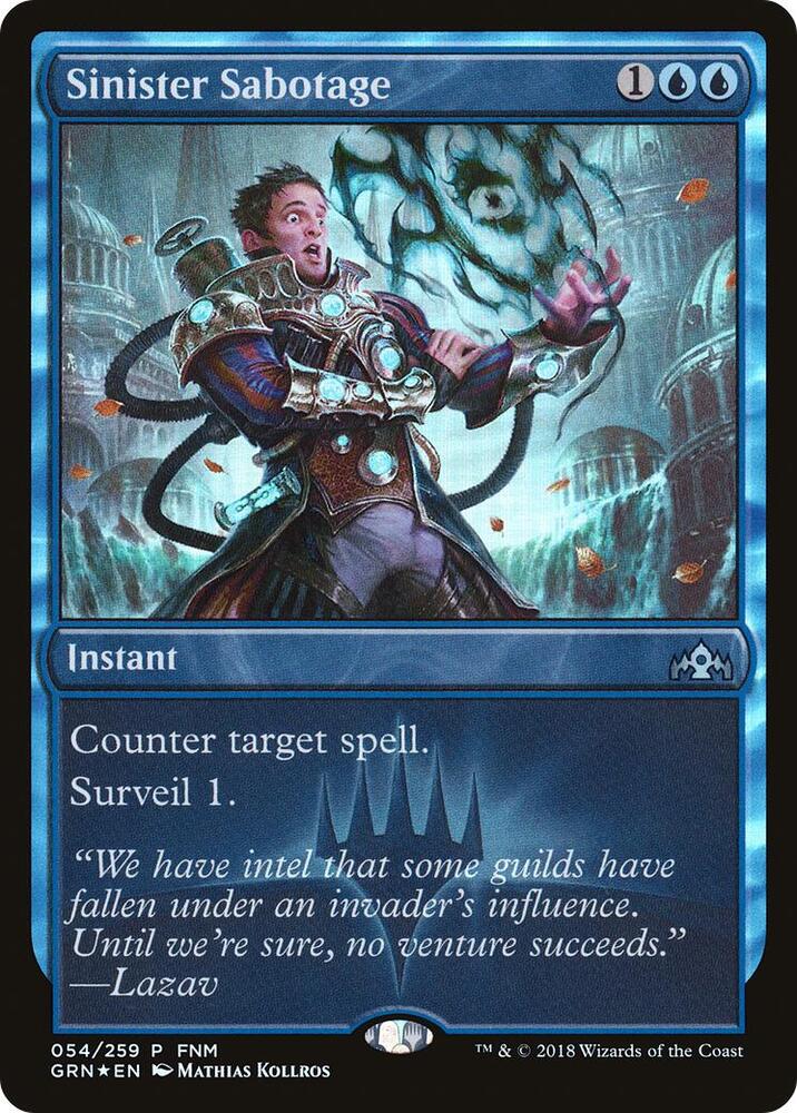 Sinister Sabotage [FNM Promos] 54