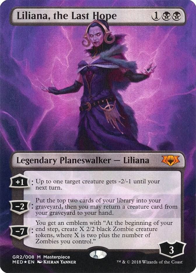 Liliana, the Last Hope [Mythic Edition: Guilds of Ravnica] GR2