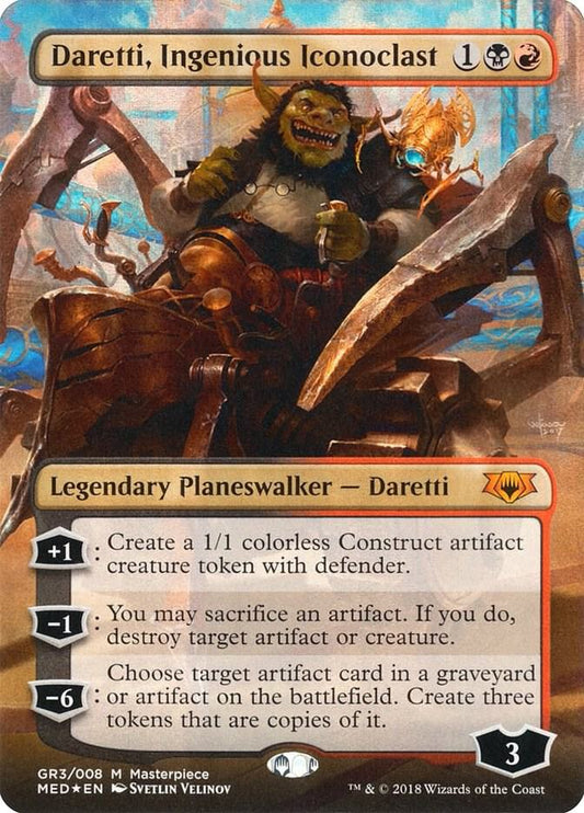 Daretti, Ingenious Iconoclast [Mythic Edition: Guilds of Ravnica] GR3