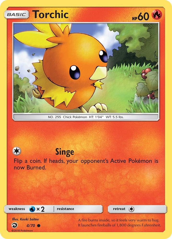 Torchic [Dragon Majesty] 4/70