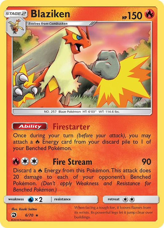 Blaziken [Dragon Majesty] 6/70