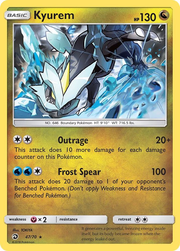 Kyurem [Dragon Majesty] 47/70