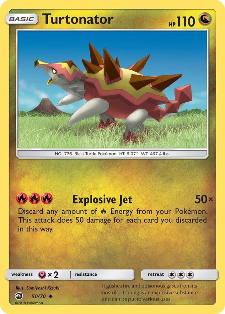 Turtonator [Dragon Majesty] 50/70