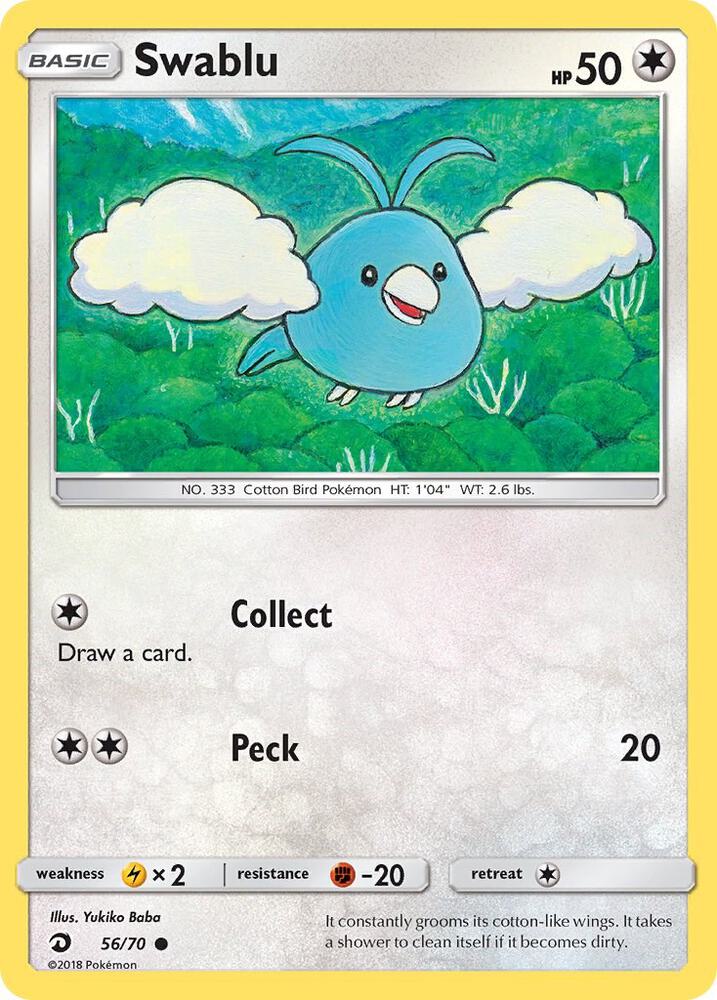 Swablu (56) [Dragon Majesty] 56/70