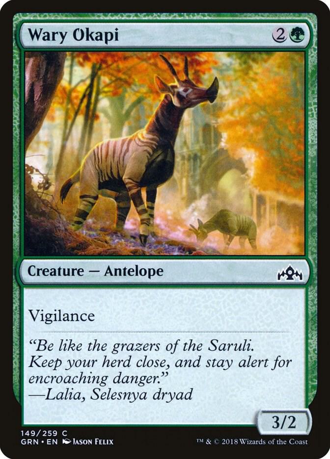 Wary Okapi [Guilds of Ravnica] 149