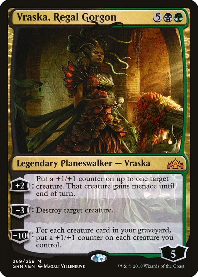 Vraska, Regal Gorgon [Guilds of Ravnica] 269