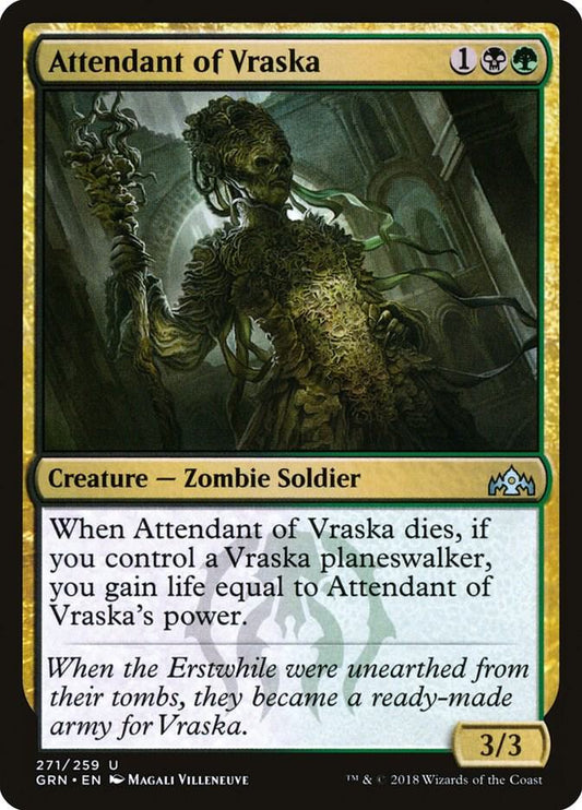 Attendant of Vraska [Guilds of Ravnica] 271