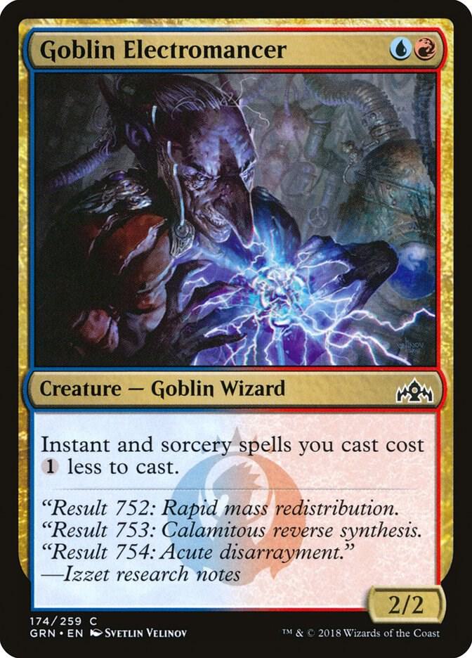 Goblin Electromancer [Guilds of Ravnica] 174