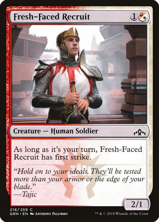 Fresh-Faced Recruit [Guilds of Ravnica] 216