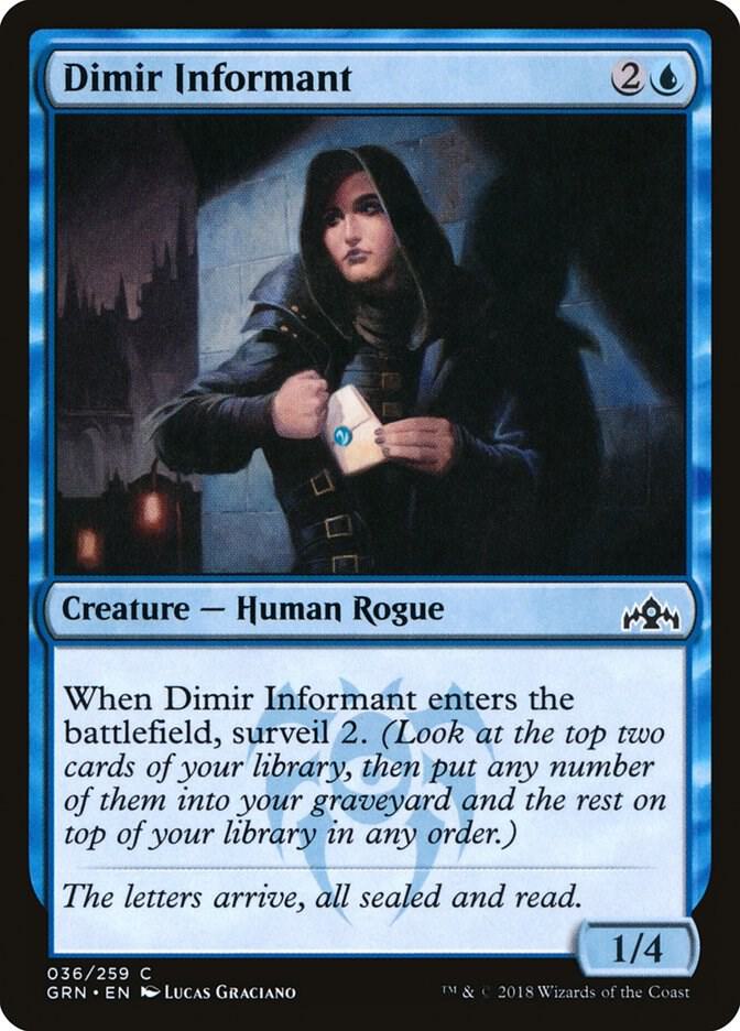 Dimir Informant [Guilds of Ravnica] 36