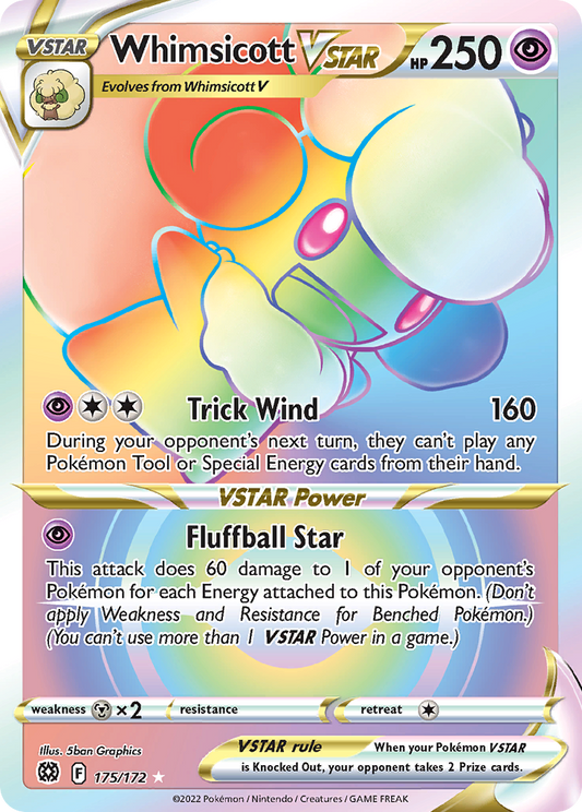 Whimsicott VSTAR - 175/172 Brilliant Stars