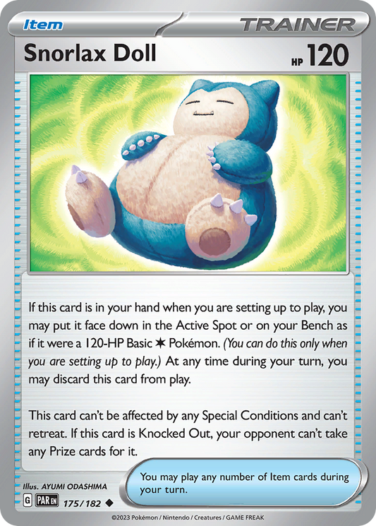 Snorlax Doll - 175/182 Paradox Rift