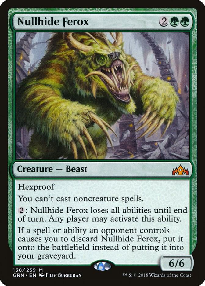 Nullhide Ferox [Guilds of Ravnica] 138