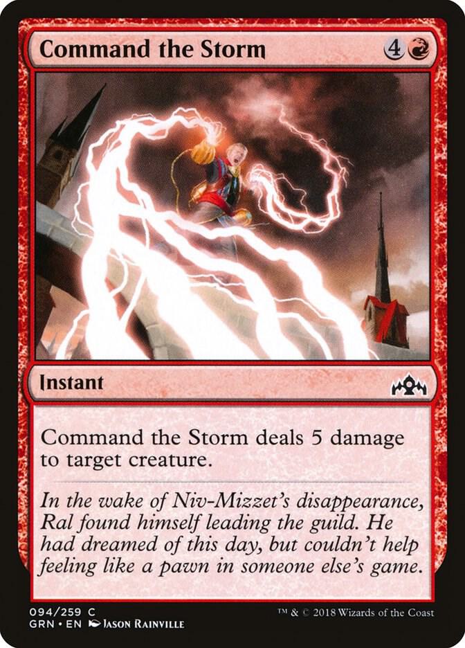 Command the Storm [Guilds of Ravnica] 94