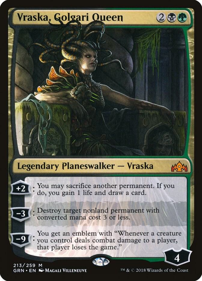 Vraska, Golgari Queen [Guilds of Ravnica] 213