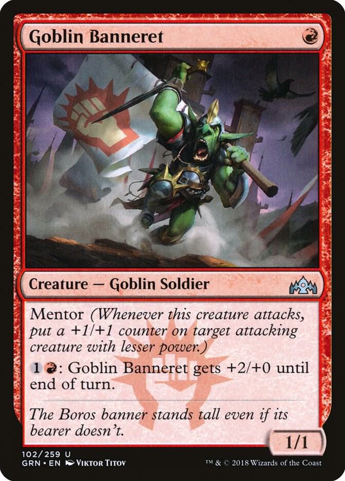 Goblin Banneret [Guilds of Ravnica] 102