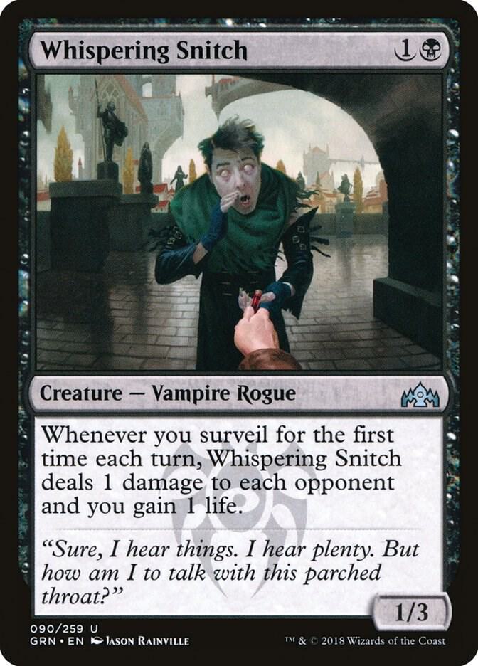 Whispering Snitch [Guilds of Ravnica] 90