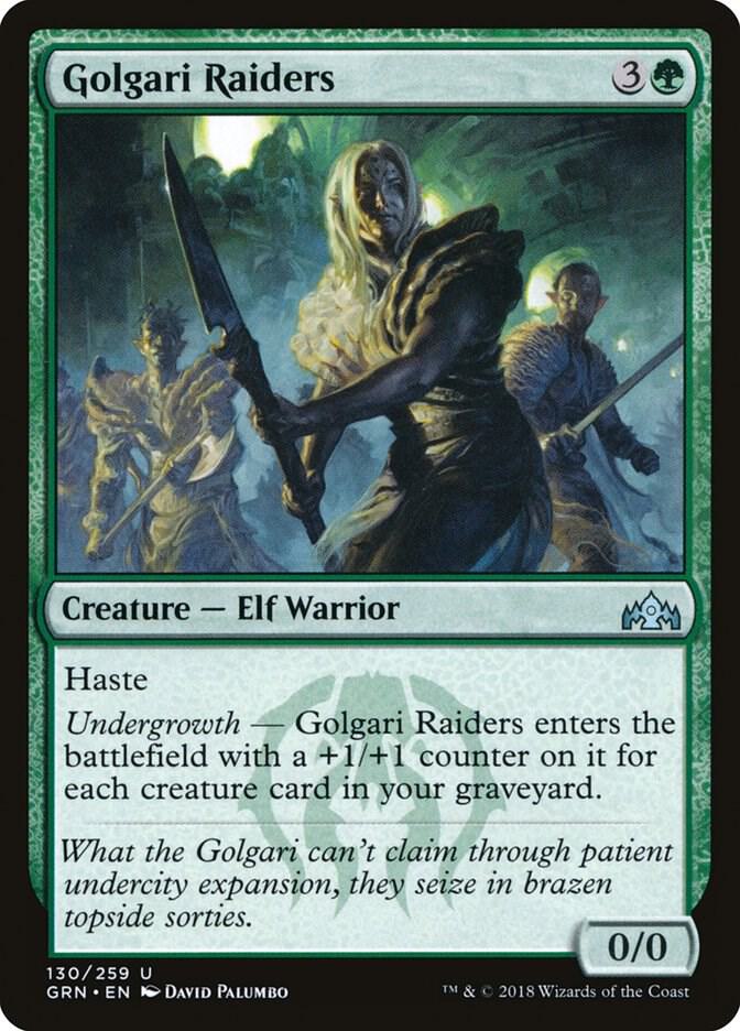 Golgari Raiders [Guilds of Ravnica] 130