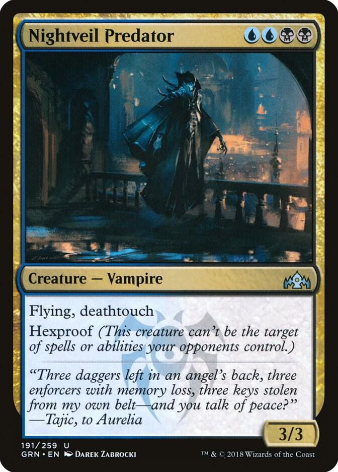 Nightveil Predator [Guilds of Ravnica] 191