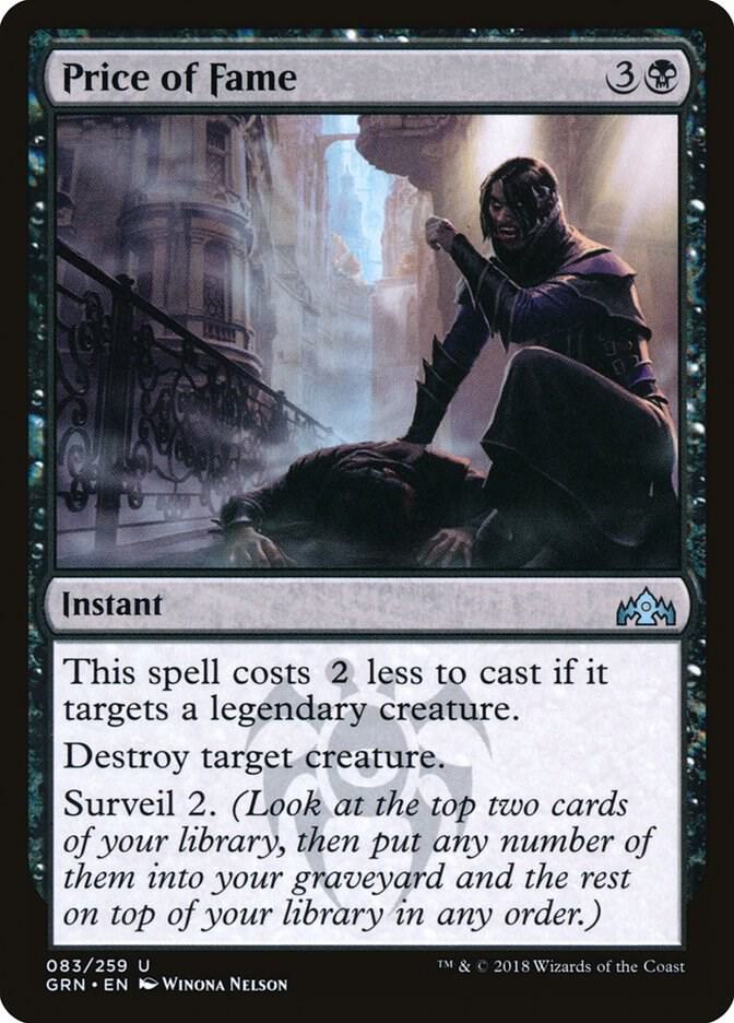 Price of Fame [Guilds of Ravnica] 83
