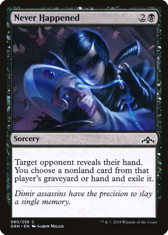 Never Happened [Guilds of Ravnica] 80