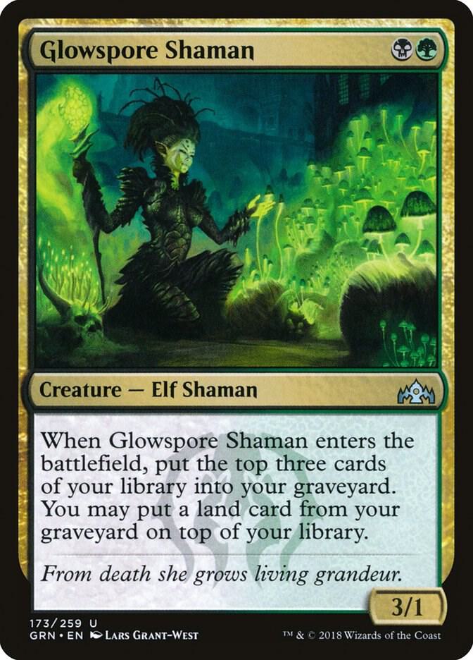 Glowspore Shaman [Guilds of Ravnica] 173