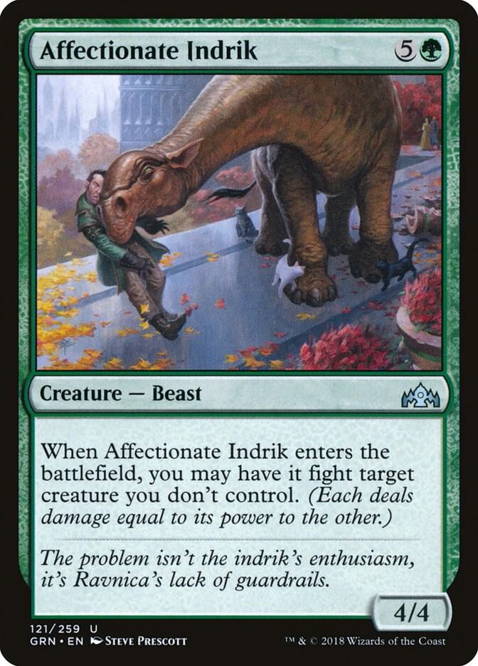 Affectionate Indrik [Guilds of Ravnica] 121