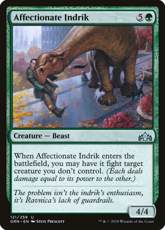 Affectionate Indrik [Guilds of Ravnica] 121