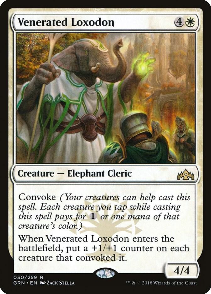 Venerated Loxodon [Guilds of Ravnica] 30