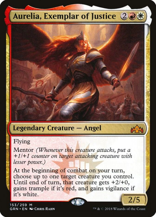 Aurelia, Exemplar of Justice [Guilds of Ravnica] 153