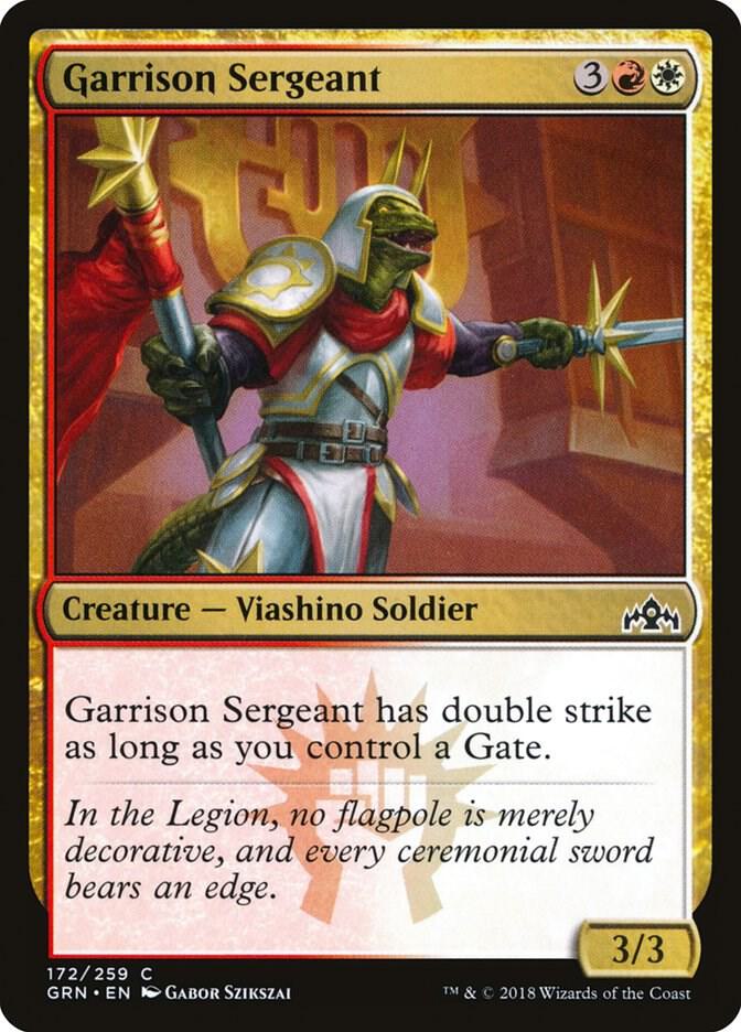 Garrison Sergeant [Guilds of Ravnica] 172