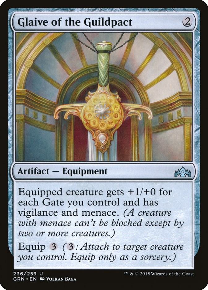 Glaive of the Guildpact [Guilds of Ravnica] 236